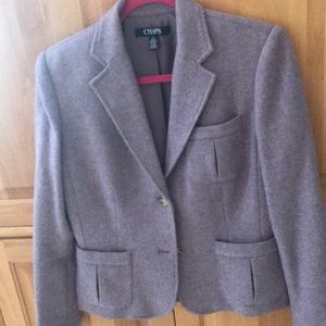 Lavender wool blazer